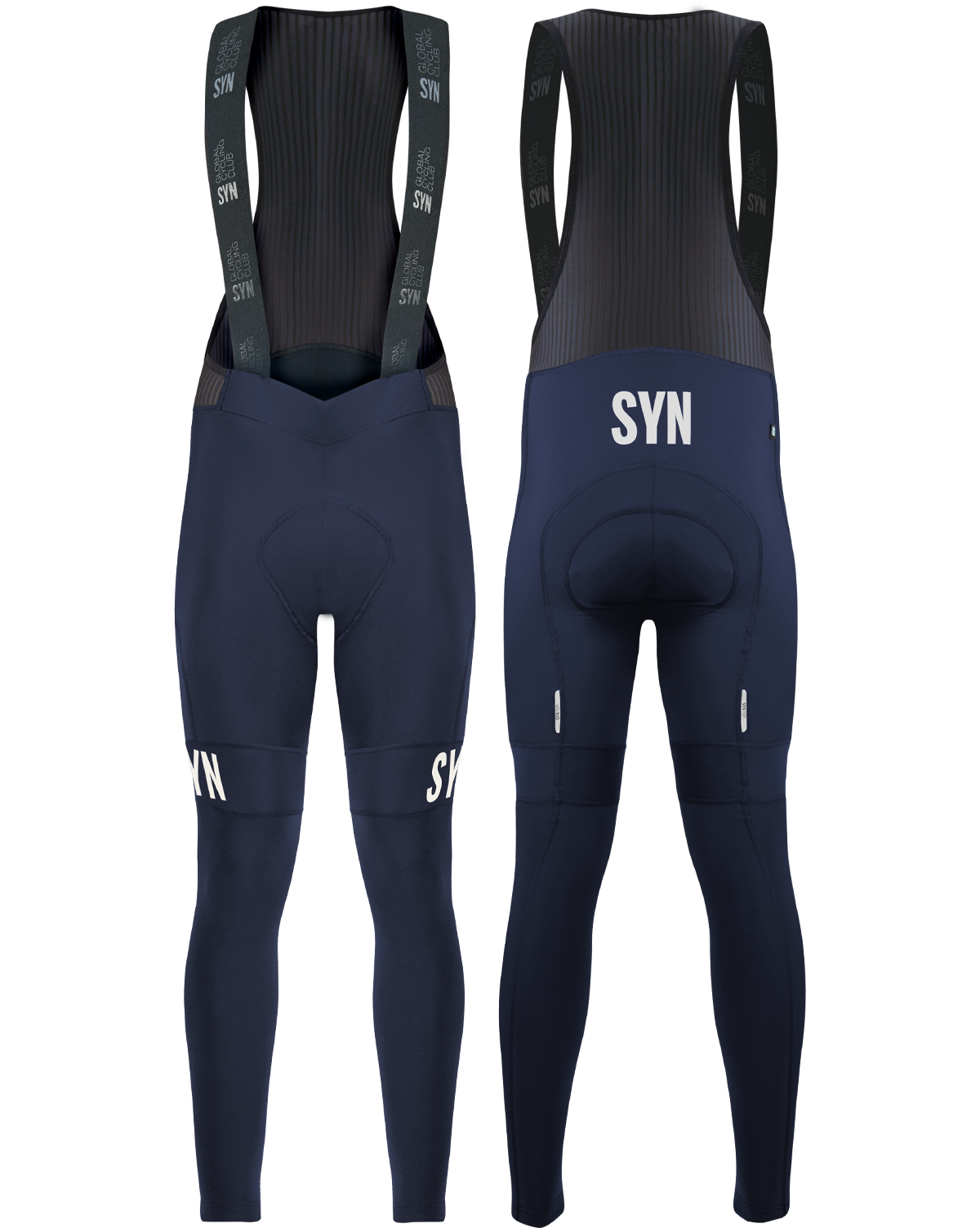 SYN Thermal Rain Bib Tights | Deep Blue