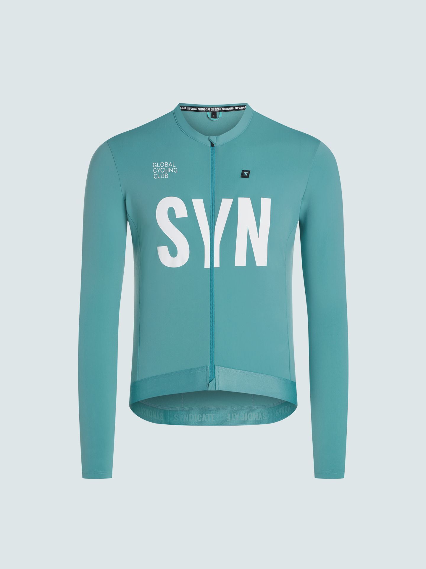 SYN Men’s Training Thermal L/S Jersey 2.0 Sea Green – Uzun Kollu Kışlık Bisiklet Forması