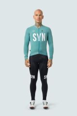 SYN Men’s Training Thermal L/S Jersey 2.0 Sea Green – Uzun Kollu Kışlık Bisiklet Forması