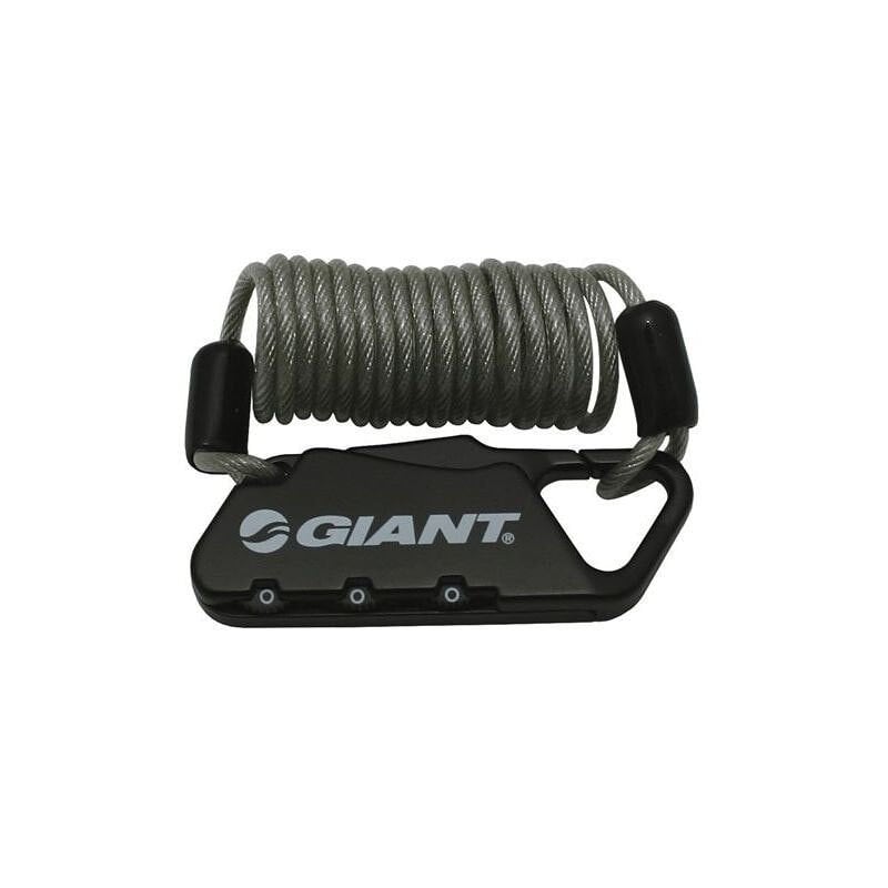Giant Surelock Flex Combo Air – Hafif Şifreli Bisiklet Kilidi SIYAH