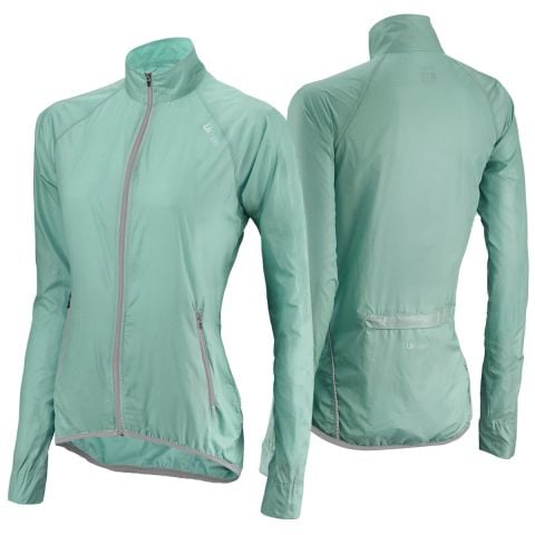 LIV WINDBRAKER JACKET AQUA - XS