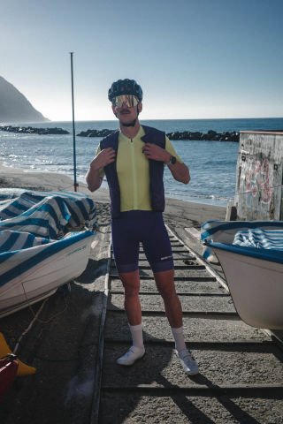 Essential Bib Shorts Fig Purple