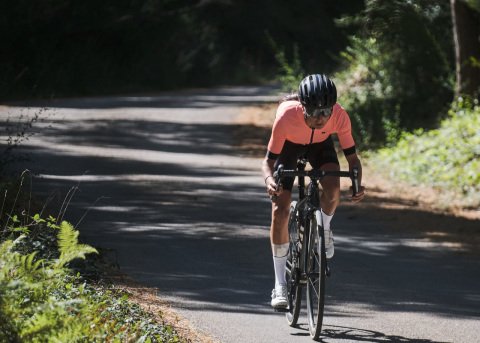 Women Signature³ Neon Mesh Jersey Bitterweet