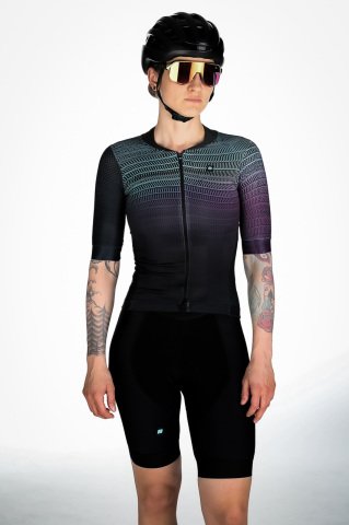 Women Technical Jersey Electric Grid