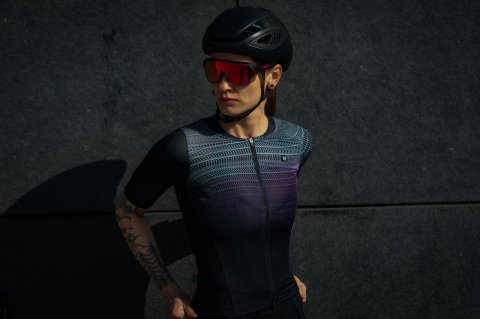 Women Technical Jersey Electric Grid