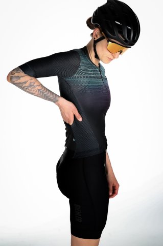 Women Technical Jersey Electric Grid