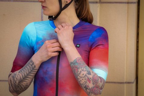Women Technical Jersey Radical Splash
