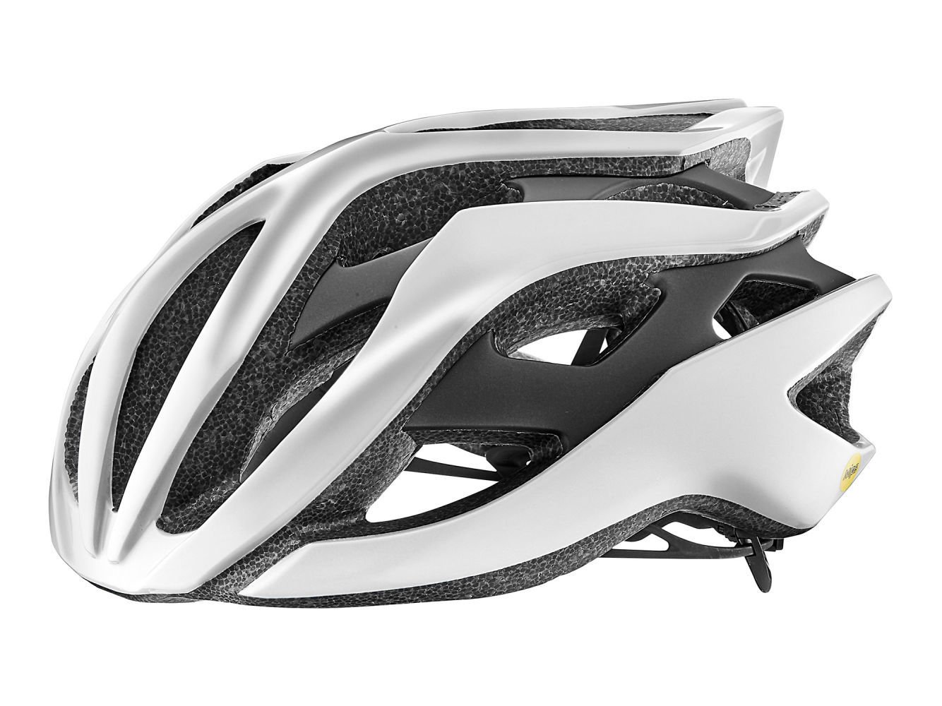 Rev Mips Kask GLOSS METALLIC WHITE - 55-59cm