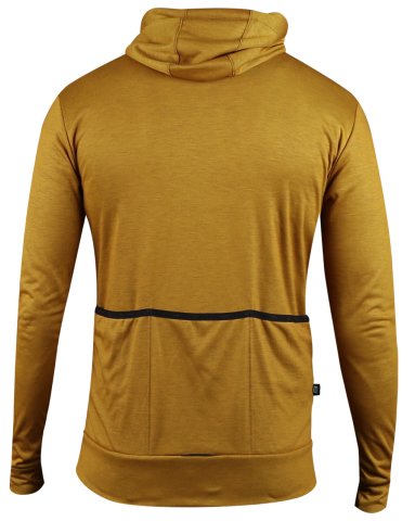 Gravel Zipped Hoodie Raw Sienna