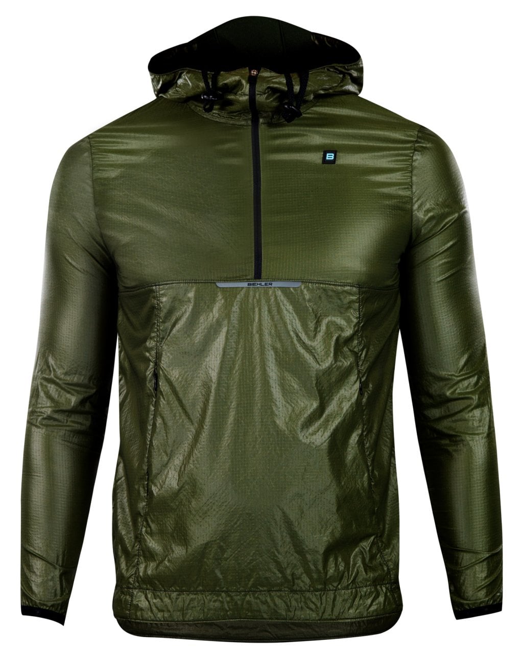 Gravel Hooded Windbraker Olive