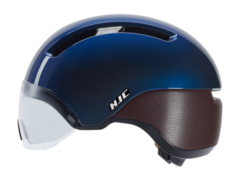 HJC Calido Plus Kask Metal Navy Brown - L