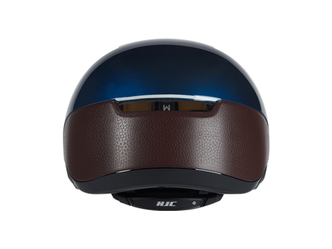 HJC Calido Plus Kask Metal Navy Brown - M