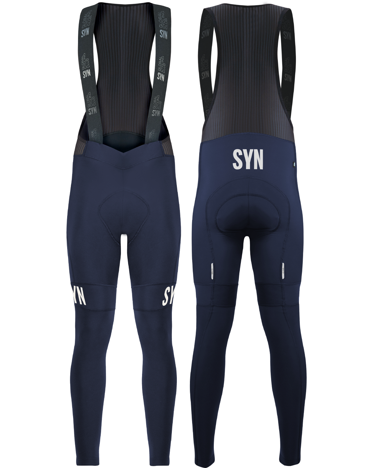 SYN Thermal Rain Bib Tights | Deep Blue