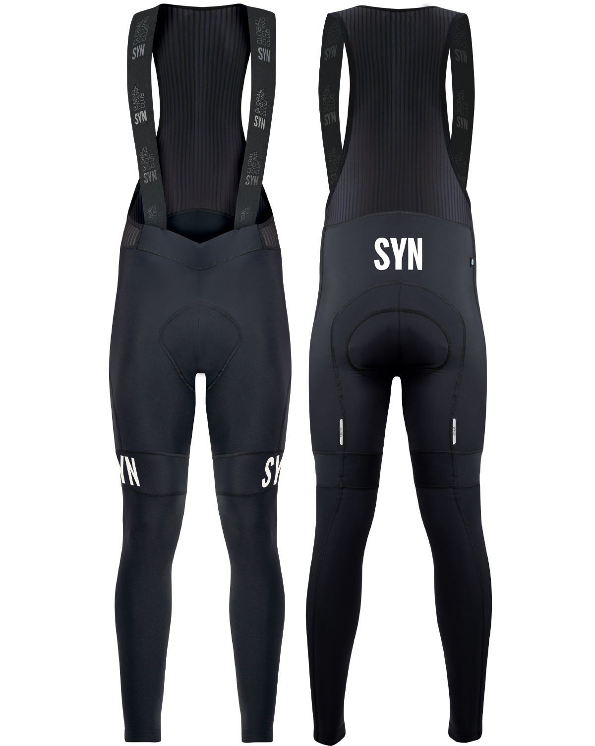 SYN Thermal Rain Bib Tights | Black