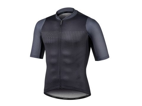 Podium Jersey | Bisiklet Forması BLACK/GRAY - XL