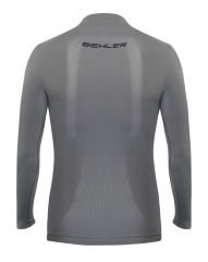 High Collar Seamless LS Baselayer - Grey | İçlik