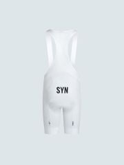 SYN Men's Pro Bib Shorts White | Erkek Tayt