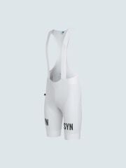 SYN Men's Pro Bib Shorts White | Erkek Tayt