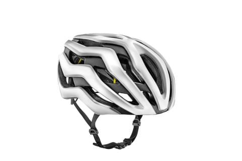 Rev Pro Mips Kask GLOSS METALLIC WHITE - 51-55cm