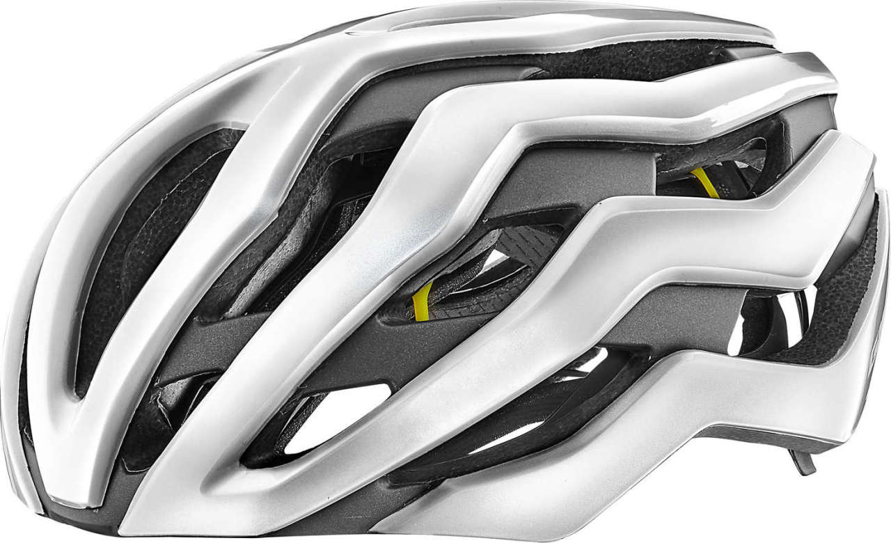 Rev Pro Mips Kask GLOSS METALLIC WHITE - 55-59cm