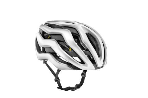 Rev Pro Mips Kask GLOSS METALLIC WHITE - 55-59cm